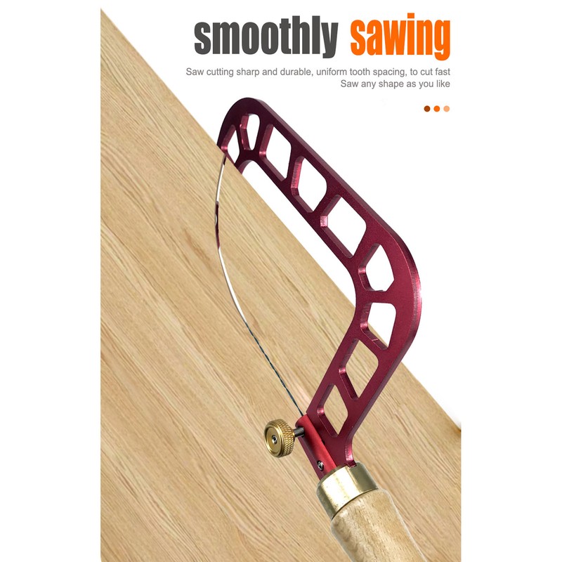 Coping Saw Frame Fast Clean Even Cutting Multifunctional Wire Saw