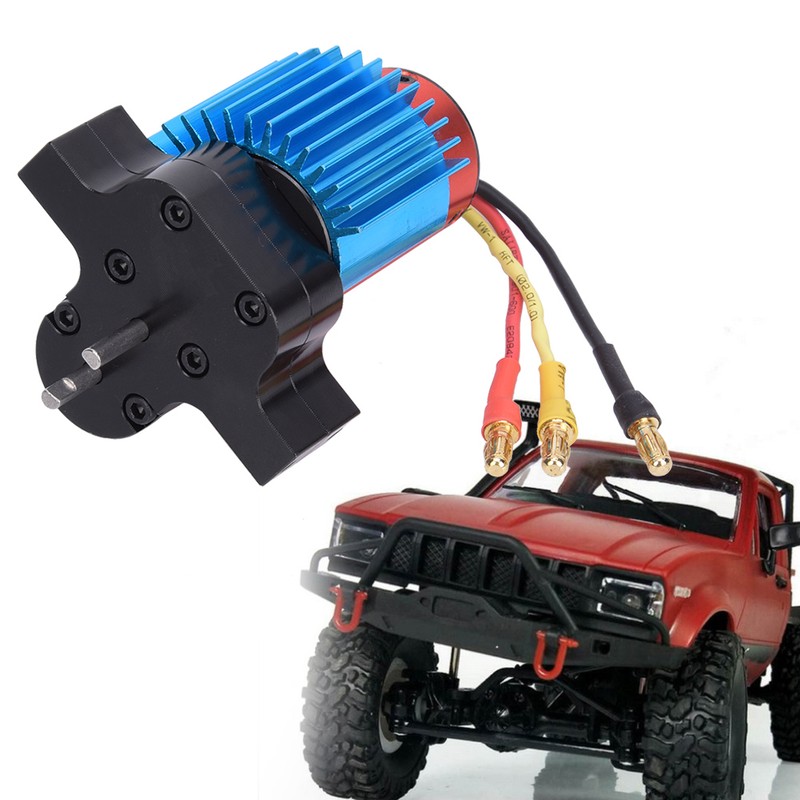 Metal Gearbox 380 High Speed Brushless Motor Fit for WPL