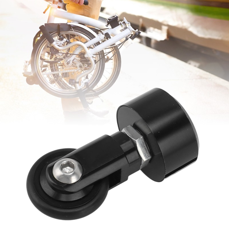 Folding Bike Seatpost Wheel Bicycle Pushing Accessories 412 Universal for