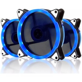 Wnatn Kit De 3 Ventiladores Pc,120mm 1200rpm Disipador Rgb