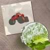 Unbranded Blaze Cartoon 4'' X 4'' Square Wooden Coaster