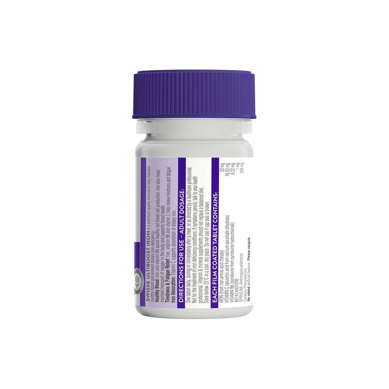 Swisse Ultiboost Iron 30 Tablets