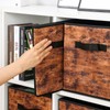 Stero Fabric Storage Cubes, 3 Pack Foldable Storage Bins with