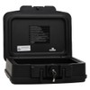 vidaXL Black Safe Box - Fireproof and Waterproof Polypropylene Safety