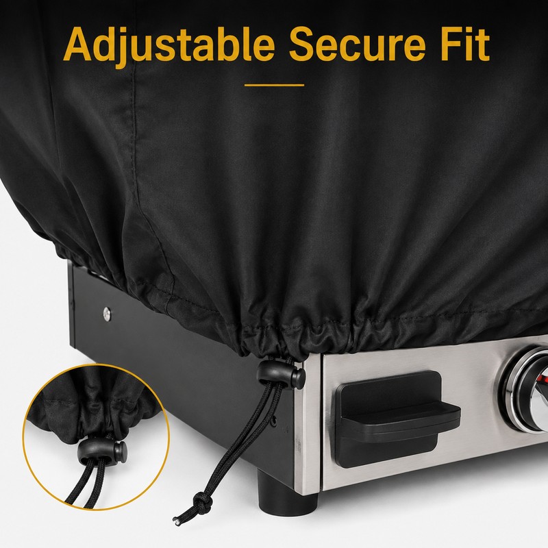 BBQ Grill Cover for Outdoor Cooking – Heavy-Duty Polyester Protection