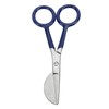 Carpet Scissors Rustproof Stainless Steel Duckbill Scissors Ergonomic Carpet Trimming