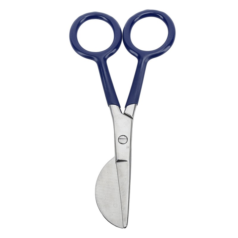 Carpet Scissors Rustproof Stainless Steel Duckbill Scissors Ergonomic Carpet Trimming