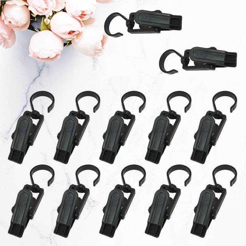 PHITUODA 20 Pack Super Strong Swivel Hanging Hooks, Laundry Clips