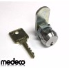Medeco High Security Universal Fit Cam Lock,1-1/8 Inch Body Length