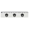 'Animal Print' 15cm (6 Inch) White Plastic Ruler (RL00030513)