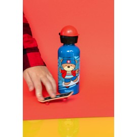 SIGG Skate, Â Kids Water Bottle, Leak Proof, BPA Free, Aluminum, Blue - 13oz -0.4L