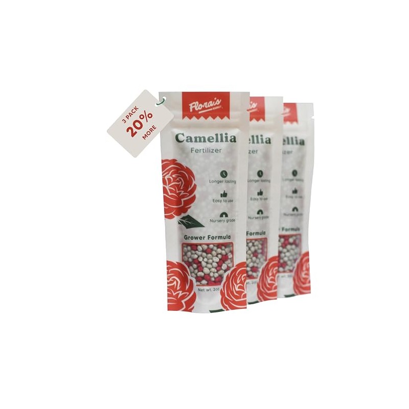 Flora's Market Camellia Fertilizer - 3 Pack - Nursery Grade