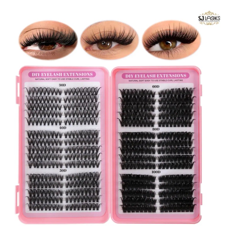 Kit De Pegamento Para Pestañas Individuales Cat Eye 30d 100d