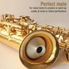 Soprano Saxophone Mute Noise Reduction Aluminium Alloy for Silent Practice,