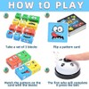 Wooden Face Changing Magic Cube Game, Expression Puzzle Building Blocks