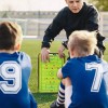 Pizarra Táctica Magnética Plegable para Entrenadores de Fútbol con Accesorios