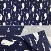 Qililandiy 7pcs Fat Quarter Cotton Fabrics Assorted Cute Animal Patterns