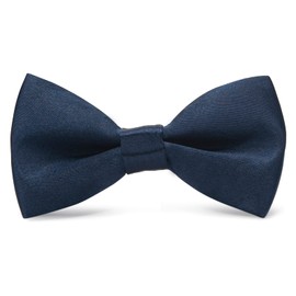 RSXING Kids Bow Tie, Classic Toddlers Pre-tied Bowtie, Baby Adjustable Bow Tie, Boys Solid Tuxedo Bowtie for Party