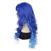 GNIMEGIL 24 inch Long Curly Wigs for Women Mesmerizing Ombre