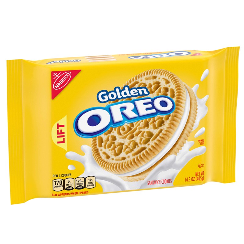 OREO Golden Sandwich Cookies, 14.3 oz