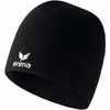 erima Kinder Fleece Beanie, Schwarz, XS, 118404
