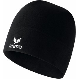erima Kinder Fleece Beanie, Schwarz, XS, 118404