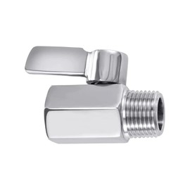 Fitvell 316 Stainless Steel Mini Ball Valve Shut Off Valve 1" NPT Male Female Thread Pipe Fitting Connector for Water Gas Oil