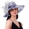 MK MATT KEELY Women's Wedding Hats Ladies Wide Brim Sun