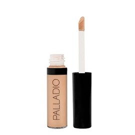 Palladio Corrector líquido, cobertura media, fórmula liviana y edificable para una cobertura perfecta, oculta imperfecciones, ilumina la piel y dura todo el día, Beige