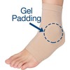 Ankle Bone Protection Socks Malleolar Sleeves with Gel Pads for