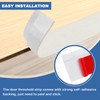 Vinyl Door Threshold Flooring Transition Strip Self Adhesive Carpet Edging