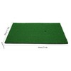 Golf Mat Nylon Grass Golf Training Practice Hitting Pad Equipment