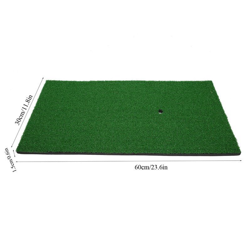 Golf Mat Nylon Grass Golf Training Practice Hitting Pad Equipment