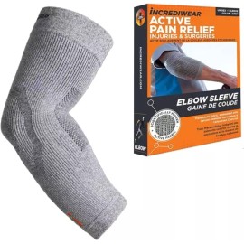 Incrediwear 인크레디웨어 팔꿈치 슬리브 - 지지 관절 염증 및 순환을 위한 보호대 건염 골프 테니스 여성용 [Large] Incrediwear Elbow Sleeve - Support Brace for Joint Inflammation and Circulation for Tendonitis Golf Tennis Women's [Large]