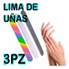 Universo en Linea Herramientas Uñas De Limas Pedicura Arte Manicura