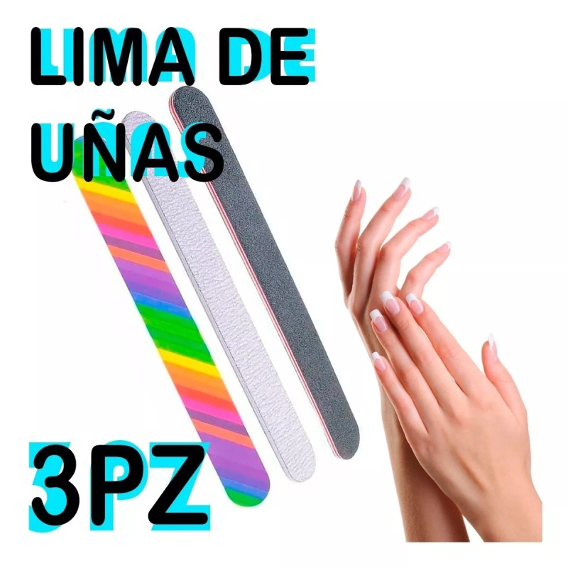 Universo en Linea Herramientas Uñas De Limas Pedicura Arte Manicura