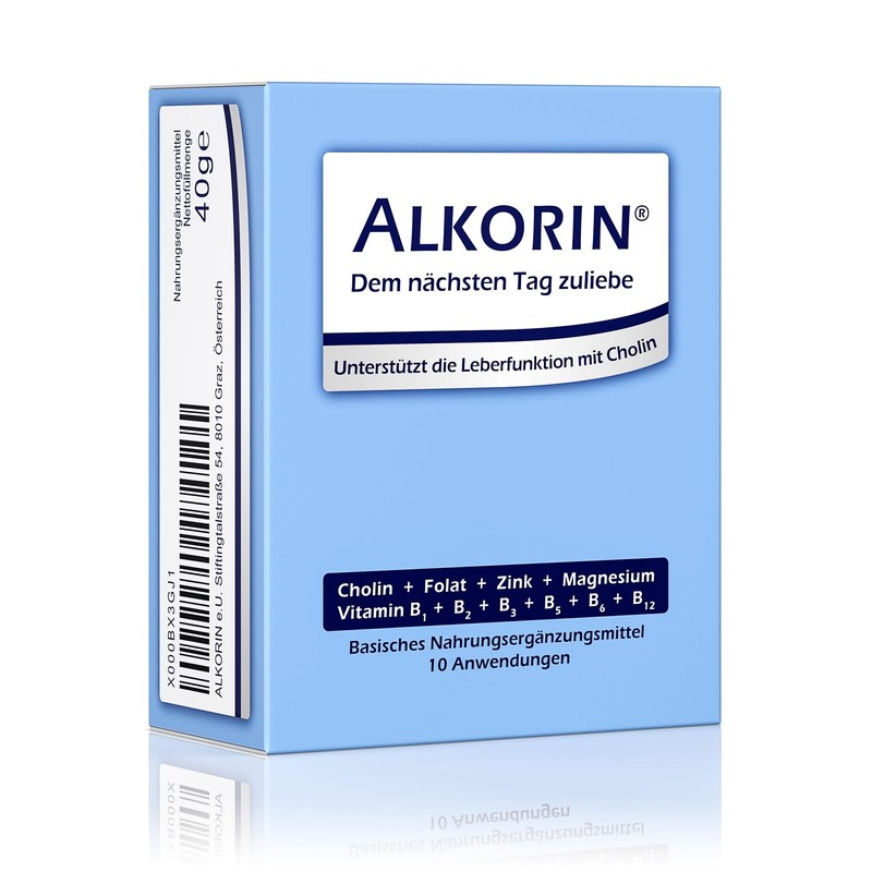 Alkorin® For A Better Next Day Supports Liver Function with