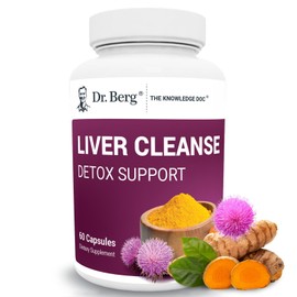 Dr. Berg Liver Cleanse Detox Capsules w/Unique Blend of Milk Thistle, Ox Bile...