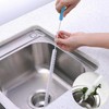 2 Pack Long Cleaning Brushes with 2 Piece Hooks, Drain