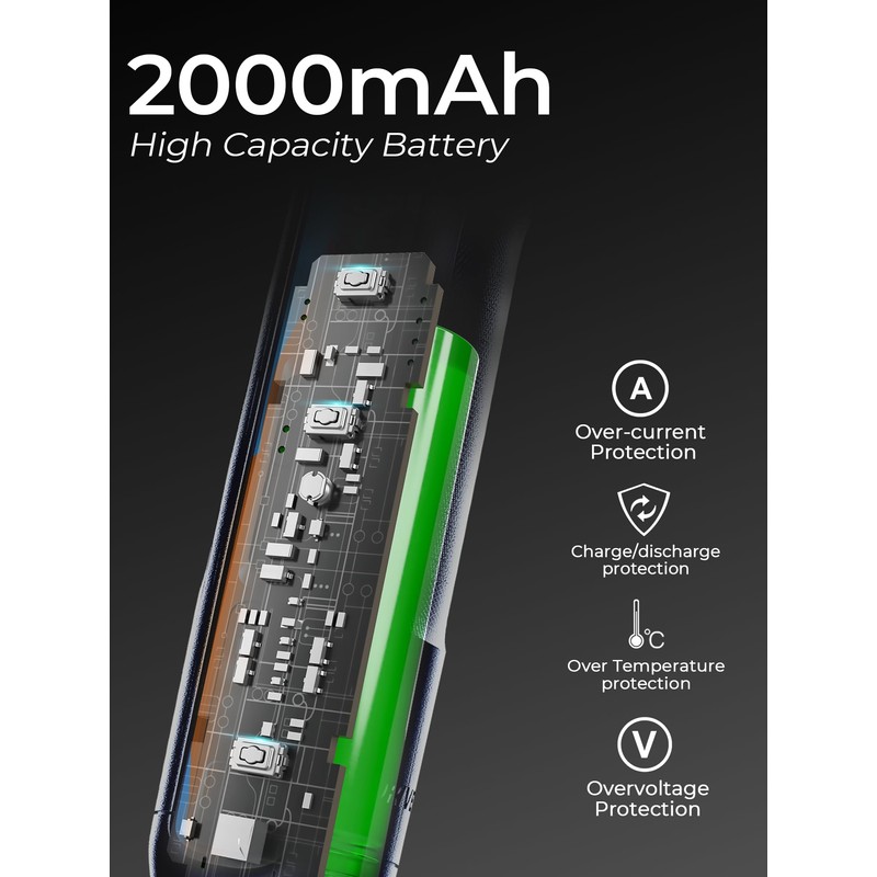 DongCheng 4V Cordless Electric Screwdriver, 2000mAh Battery Powered Rechargeable Screwdriver