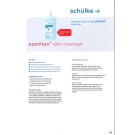Schulke 1LITRE  SCHULKE ESEMTAN WASH LOTION