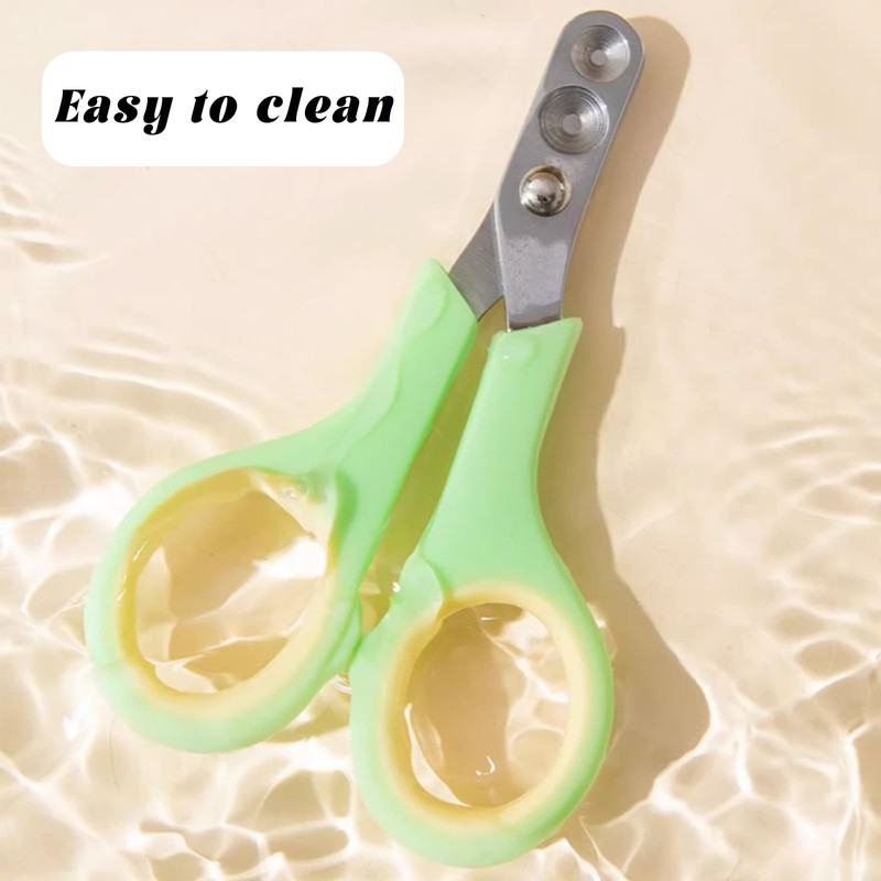 ChenYuehao One Piece Ergonomic Handle Pet Claw Scissors Cute Comfortable