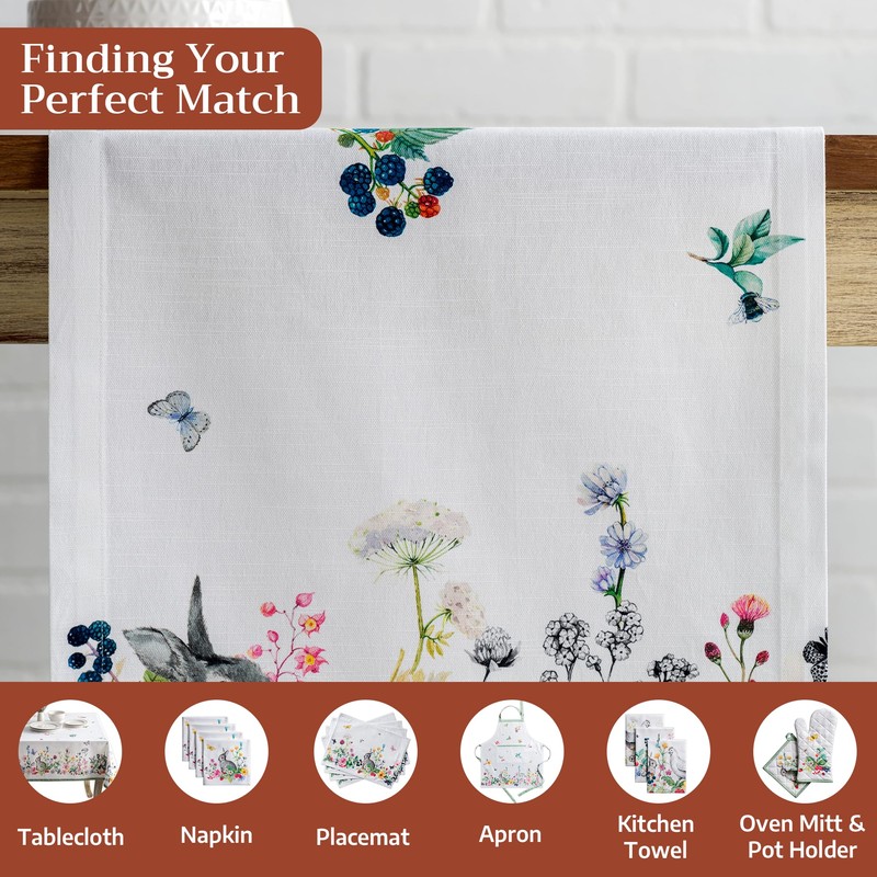 Maison d' Hermine Table Runner 100% Cotton Single Layer Table