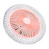 Enclosed Ceiling Fan with Light and Remote Adjustable Timing Mini