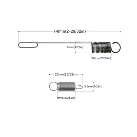 Strongthium 790849 699056 Air Vane Choke Spring Replacement Governor Springs Fit for Briggs & Stratton Engines Toro Craftsman Troy Bilt Lawn Mower