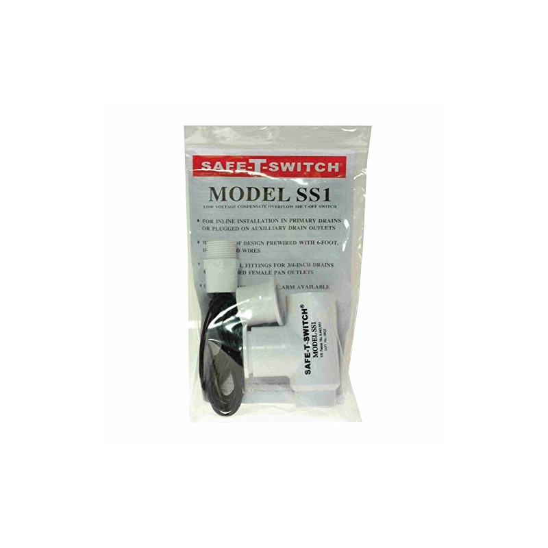 RectorSeal Safe-T-Switch 97632 Condensate Overflow Switch, Easy Access, Includes 3/4"