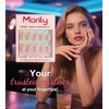 Morily Light Pink Press on Nails Short, Square Shaped Gloosy