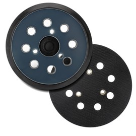 2 Pack 5" 8 Hole Hook & Loop Sander Replacement Pad for DeWalt/Makita/Porter Cable, for DeWalt DW420, DW421, Dw423, DW426, D26451, D26453, for Makita BO5010, BO5030K, BO5031K, BO5041K Orbital Sander