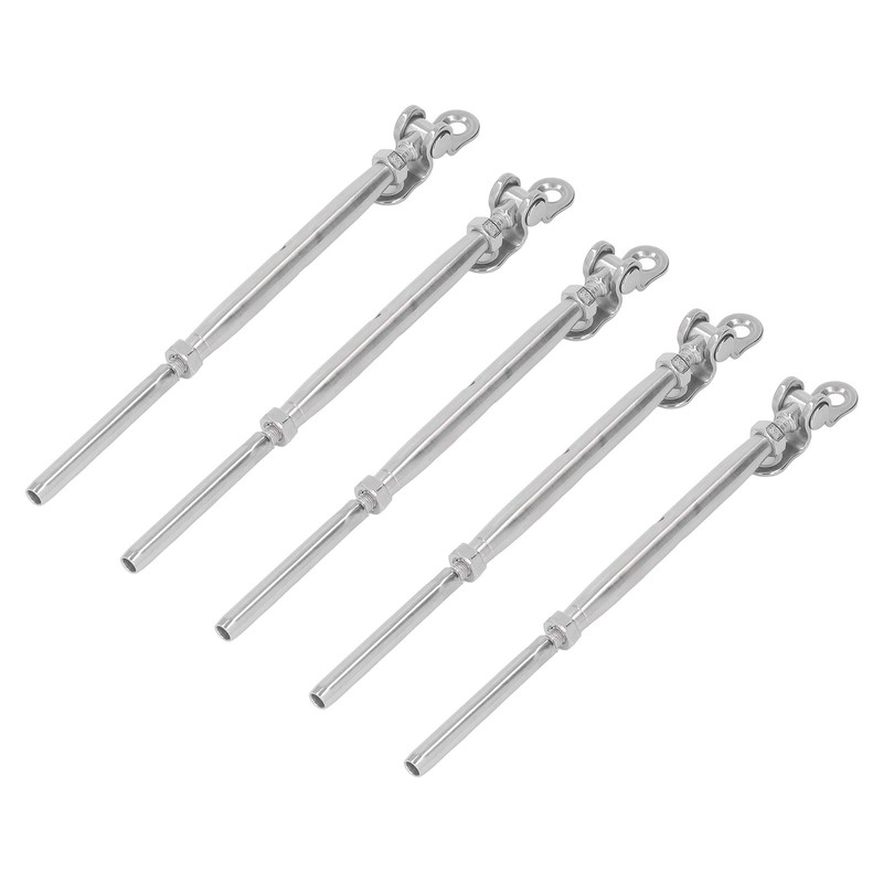 5PCS Thread Swage Lag Screw Stainless Steel 3/16in Cable Railing