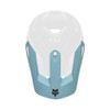 Fox Racing Proframe Visor-Rizer Visor, Light Blue Riser, S